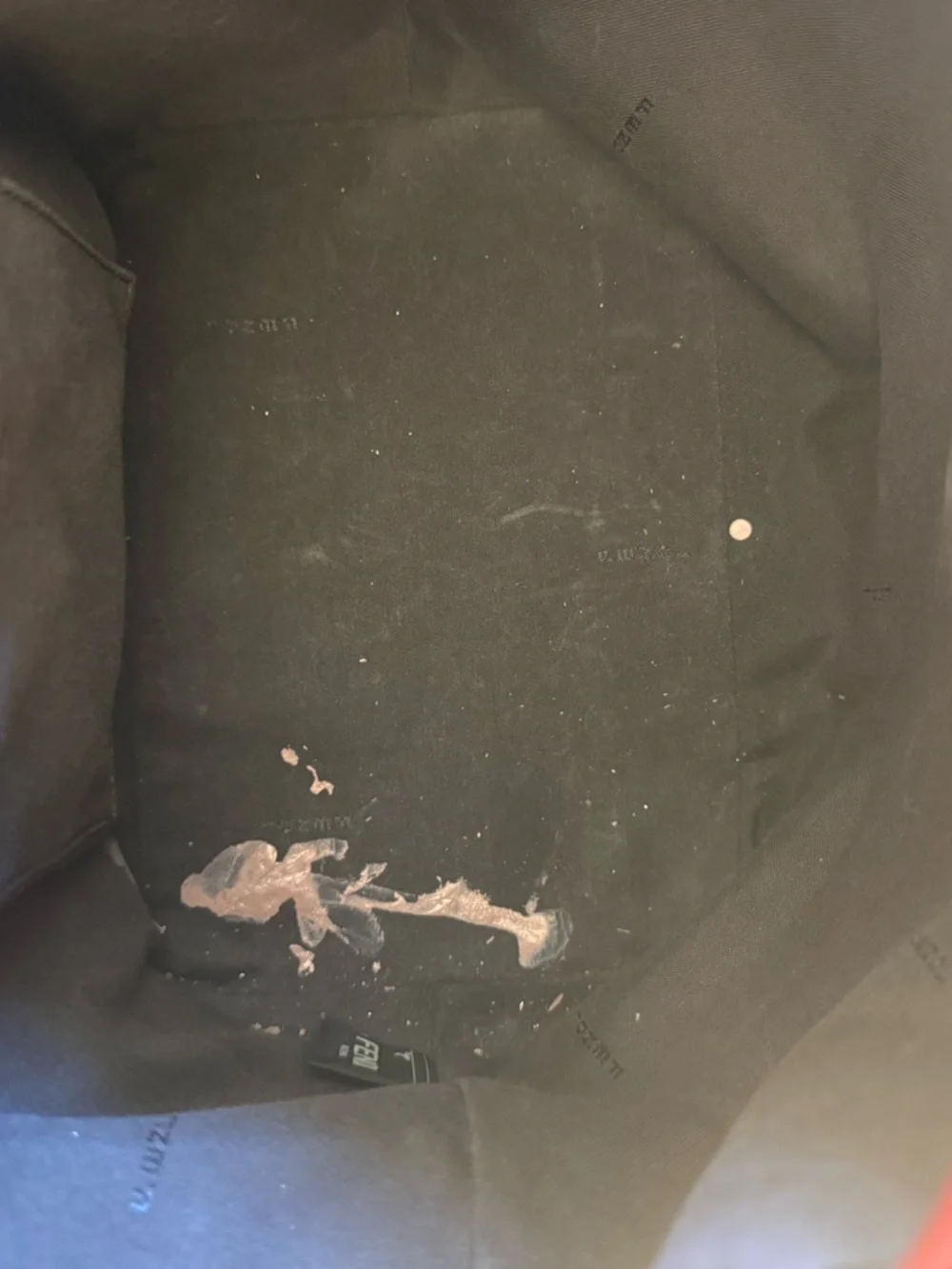 Fendi Black Leather Backpack with Brown Monogram Flap and Red Accents - Picture 8 of 11